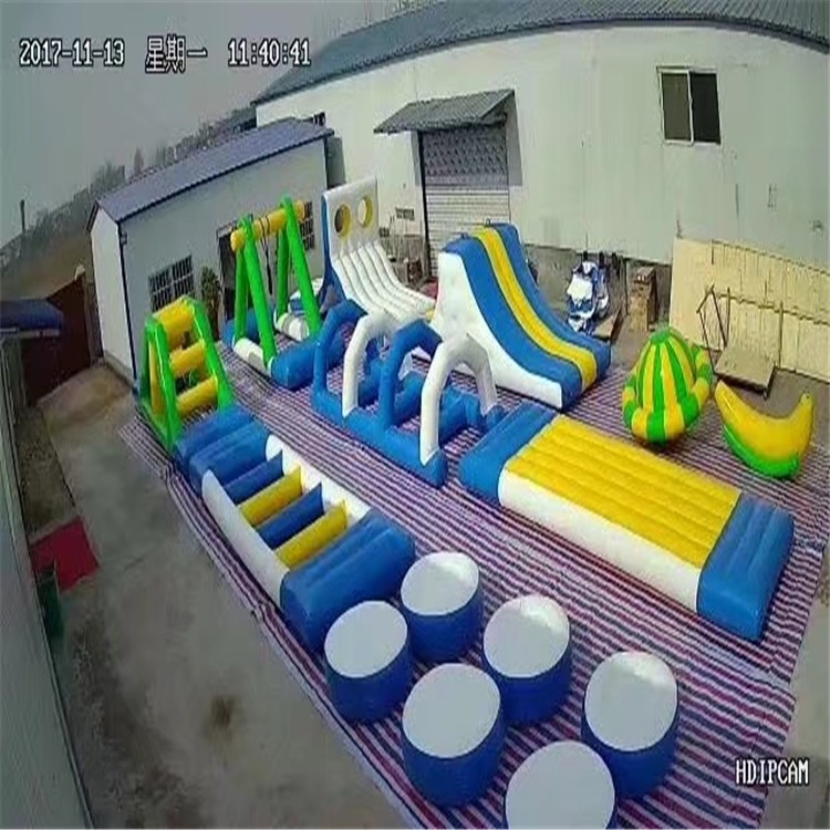 陆河移动水上乐园安装